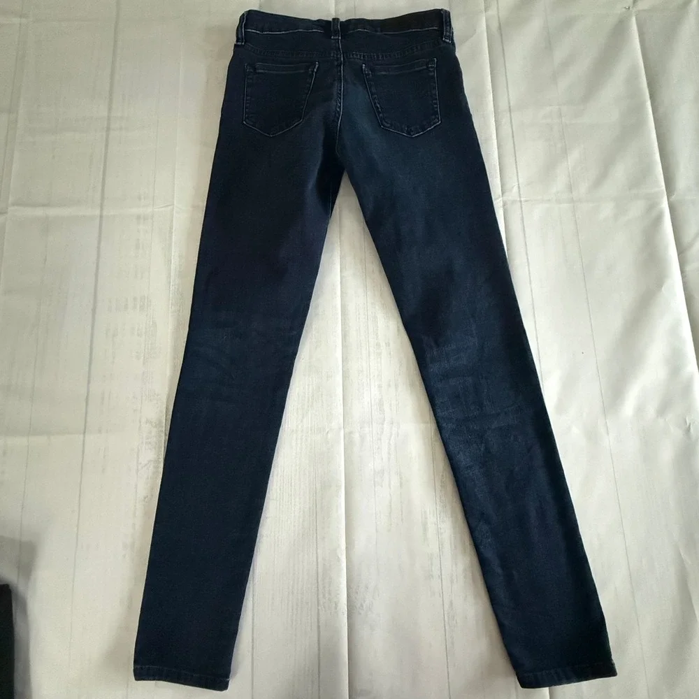 Polo Ralph Lauren Girls Skinny Jeans Dark Wash Blue Denim XL 16 RN 41381